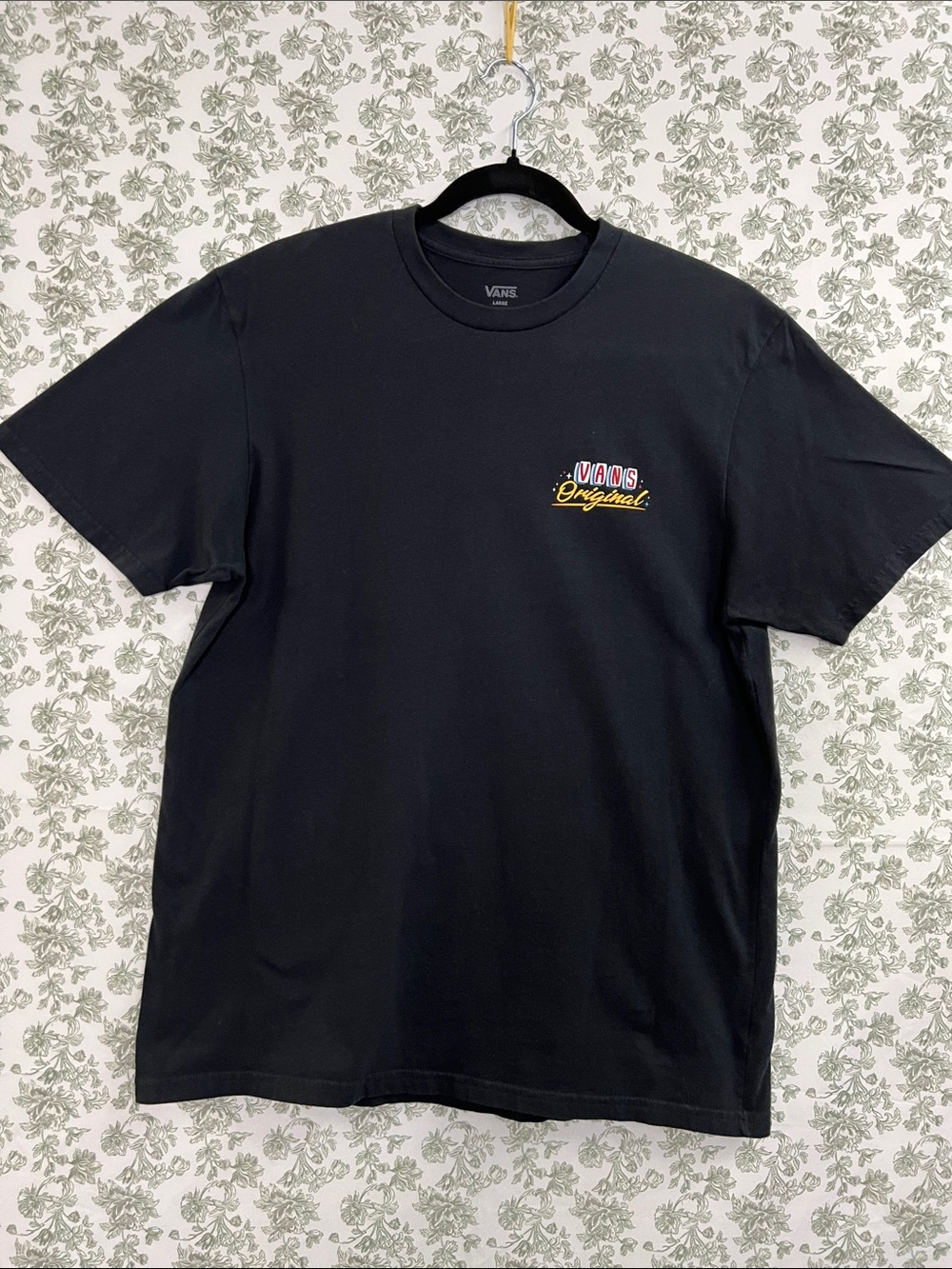 Vans Original Bowling Skull Graphic Tee - Size L